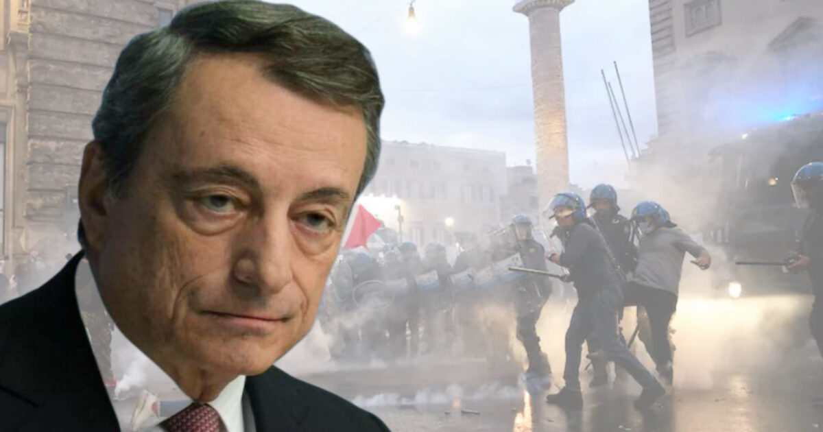 Mario Draghi non si ferma davanti ai No Green Pass
