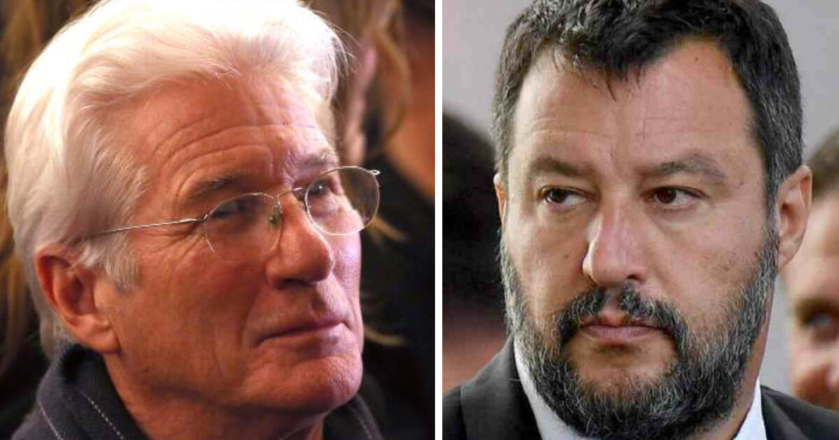 Richard Gere contro Matteo Salvini