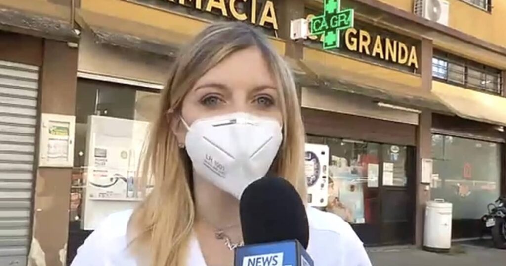 La farmacista che non fa tamponi ai no-vax