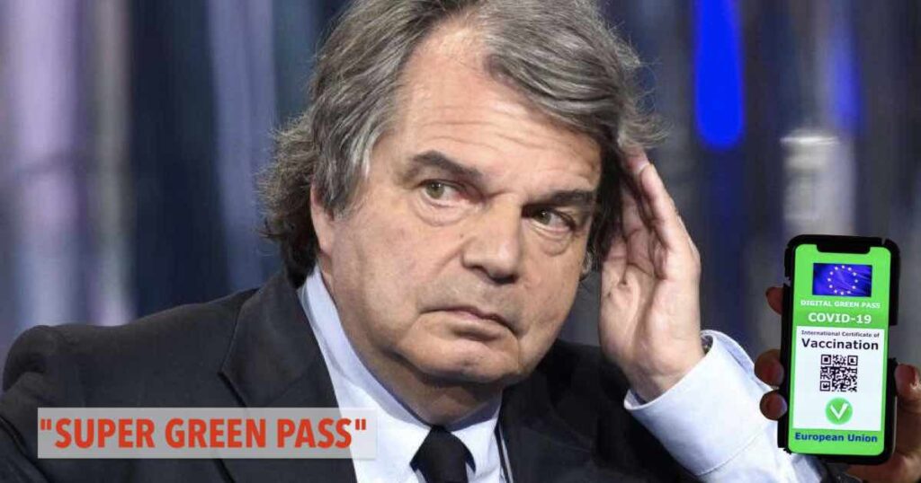 super Green pass la proposta del ministro Renato Brunetta