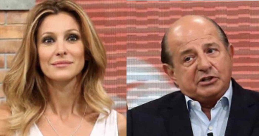 Giancarlo Magalli guerra con Adriana Volpe continua