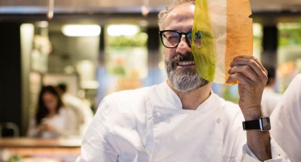 Lo chef Massimo Bottura Menu