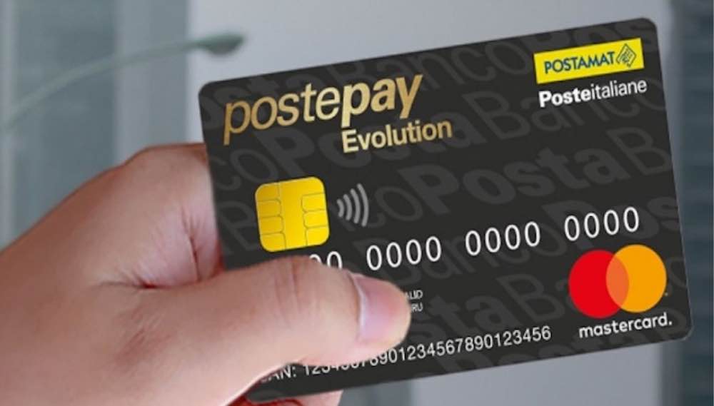 Nuova tassa carte Postepay