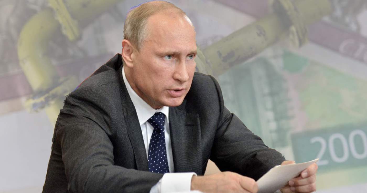 Putin gas no pagamenti in dollari