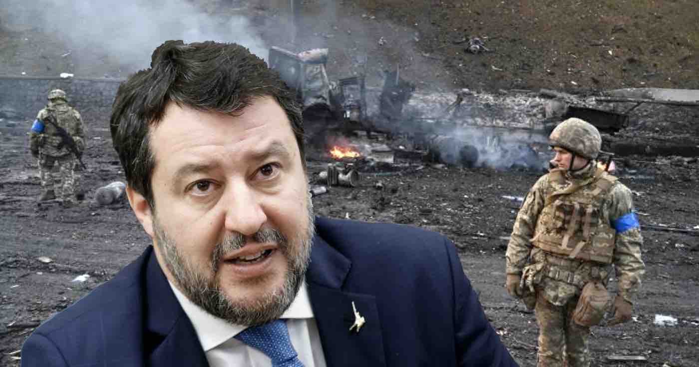 Salvini in Ucraina