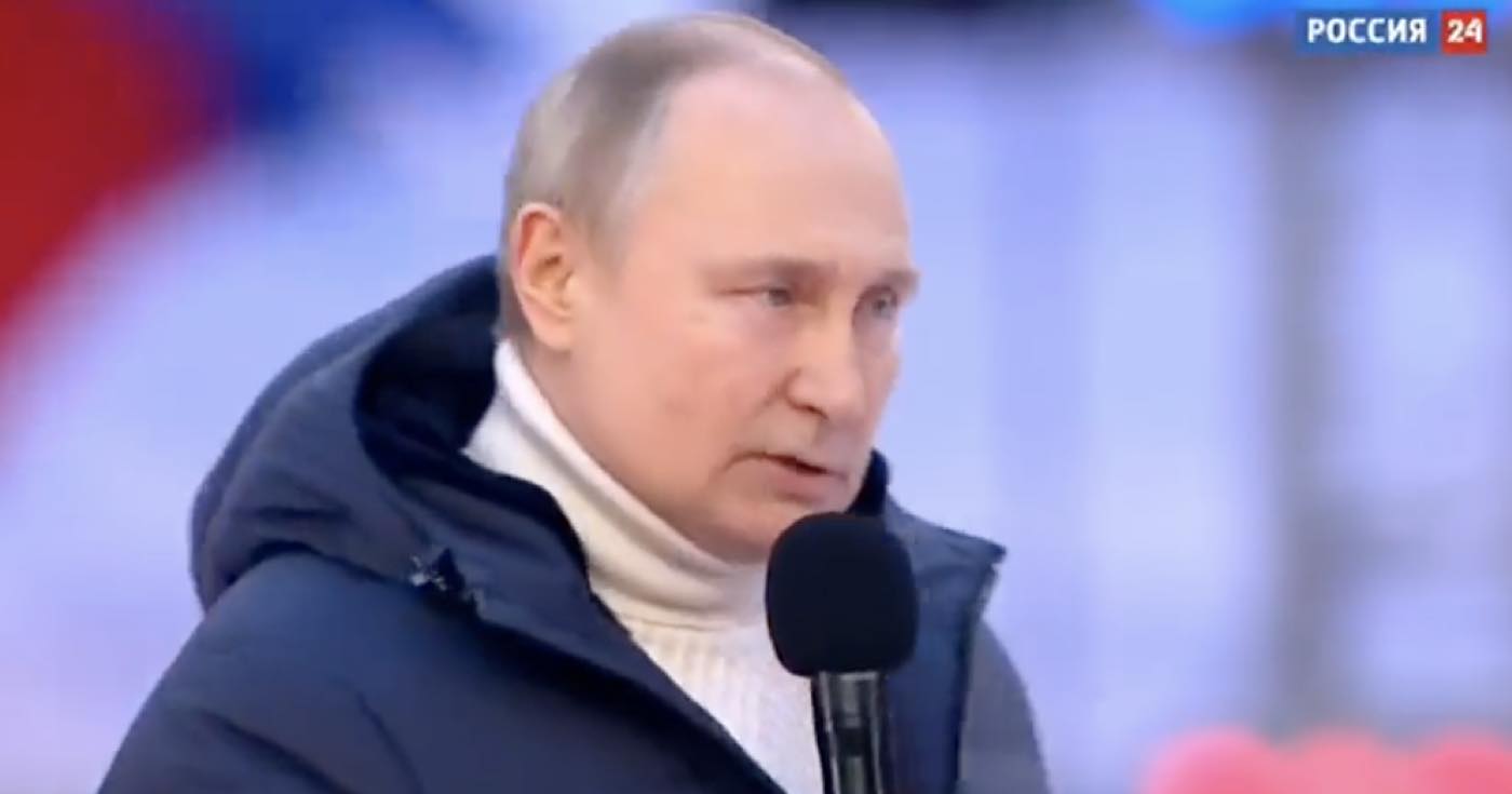 sostenitori di Vladimir Putin